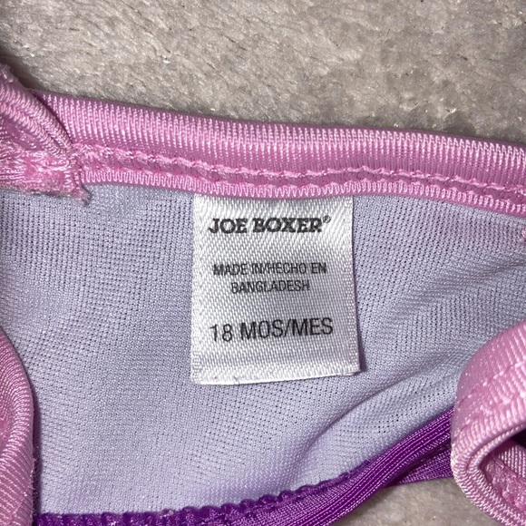 Joe Boxer Monokini Purple w/Monkey 18 Months - Picture 6 of 6
